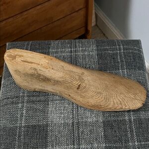 Vintage Wooden Cobbler Shoe Form